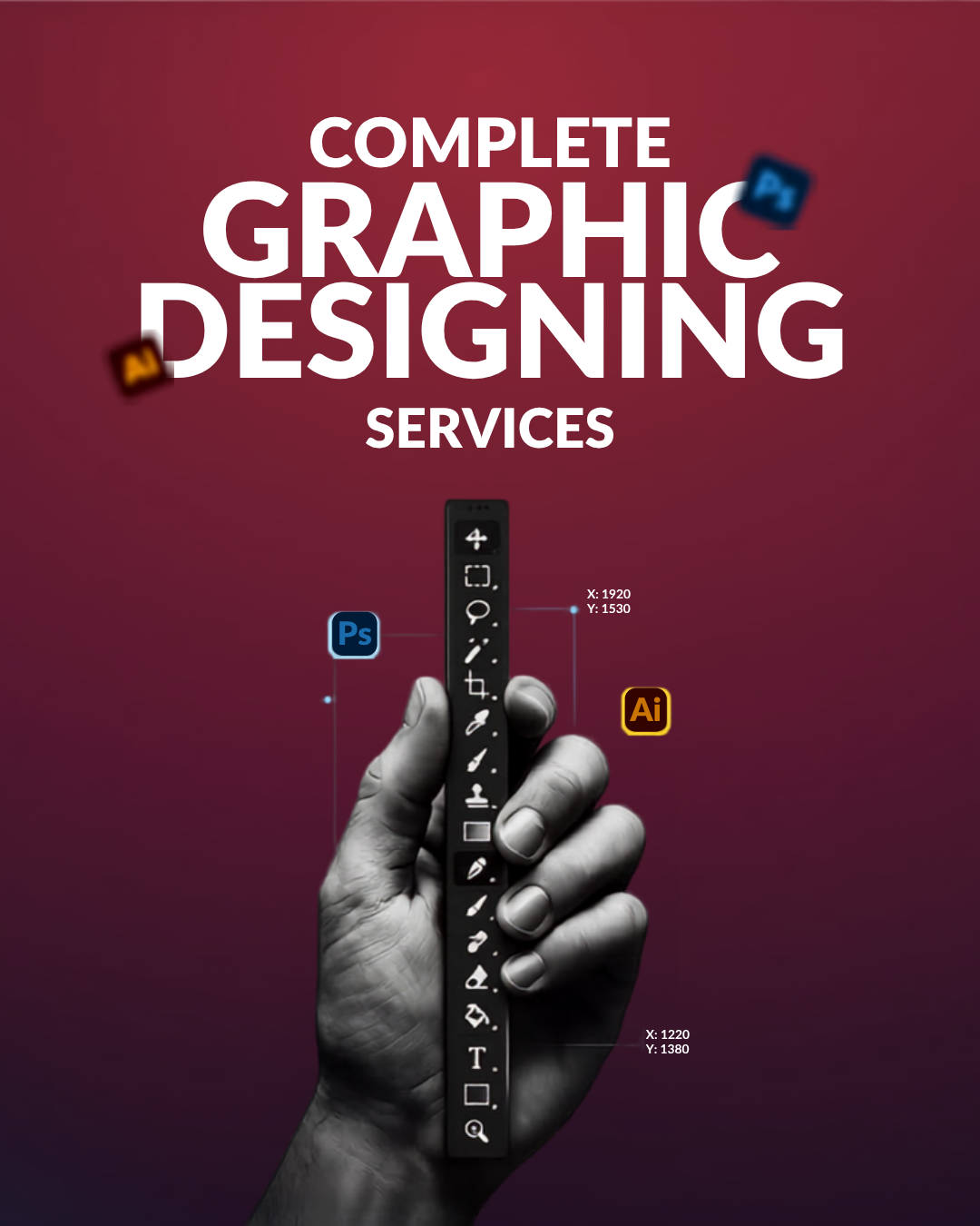 Graphic Design Services Poster